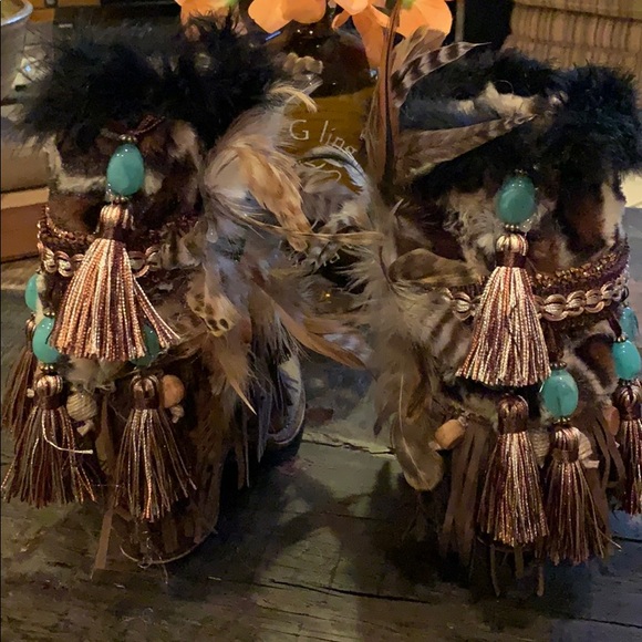 Up Cycled BoHo boots✌🏻I custom make for many❤️ - Picture 5 of 6